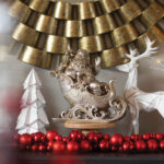 detail-shot-of-christmast-vingette---brass-santa-with-geometric-reindeer-and-tree