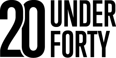 20 Under Forty Logo - 2020 - COMO Magazine
