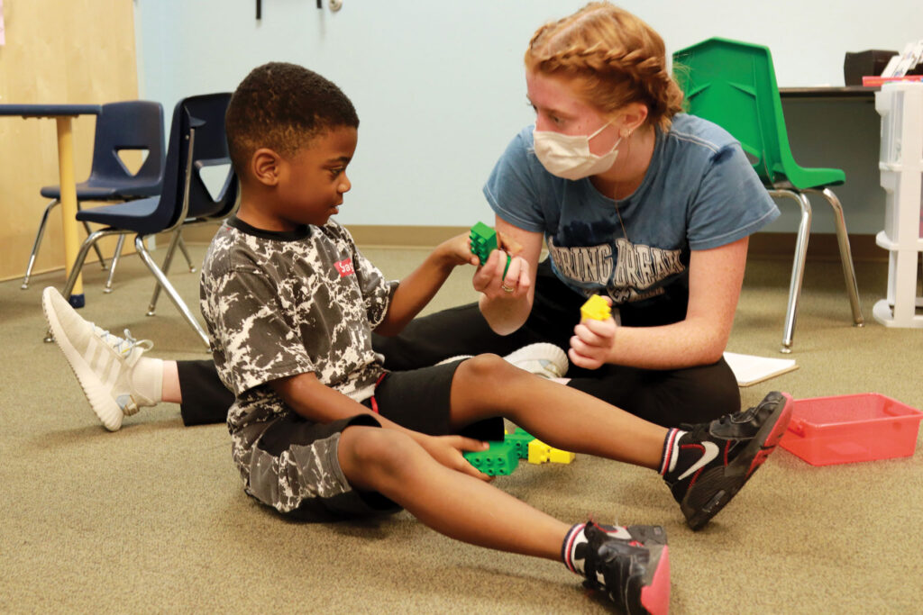Child Having Therapy at Thomspon Center