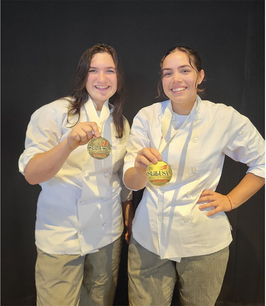 Skills USA: Lizzy Brown and Dora Grafakos