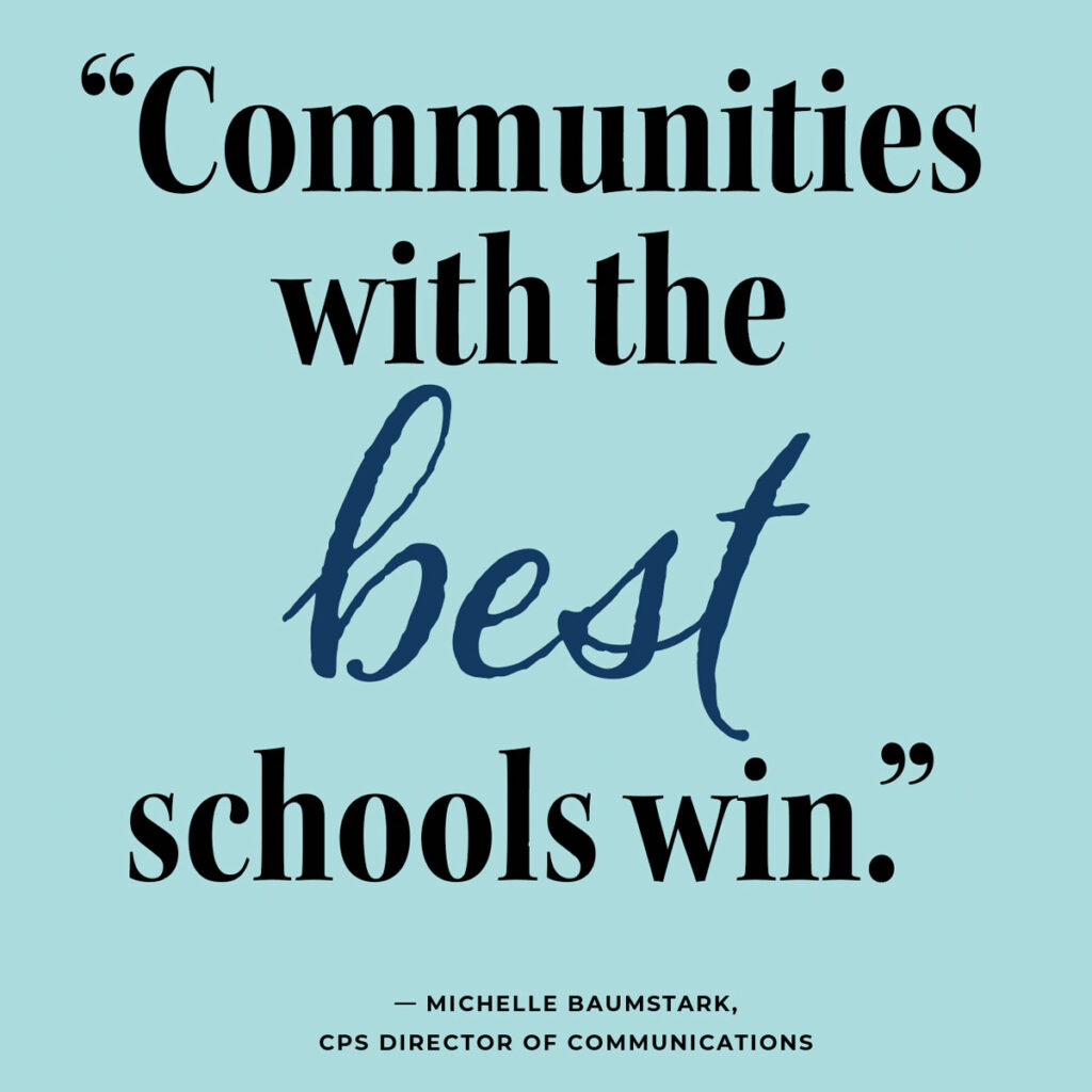 Communities with the best schools win.