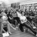 Main Street Summit audience in Skylark Bookshop
