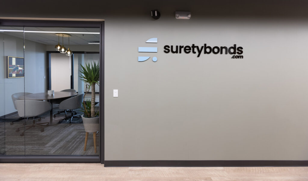Sign And Conference Room In Surety Bonds New Downtown Office