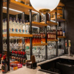 Six-Mile Ordinary's fully stocked bar.