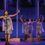 Lyceum Theatre: Sade Crosby, Christine Wanda, Hannah Hubbard, Zelda Carmen in Beautiful: The Carole King Musical, 2023.