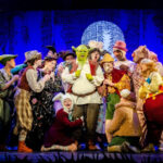 Michael Mendez and the cast of Shrek, 2022 | Photo by Ryan J. Zirngibl