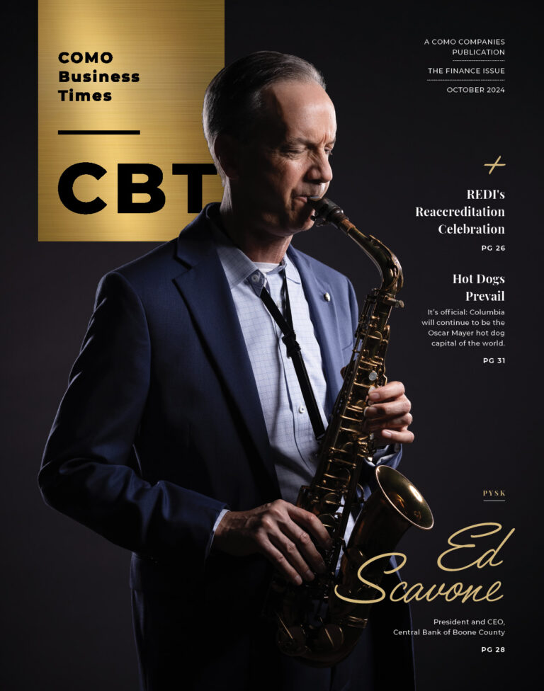 COMO Business Times The Finance Issue Ed Scavone on cover