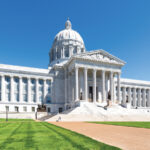 Exterior Shot Of Missouri State Capitol