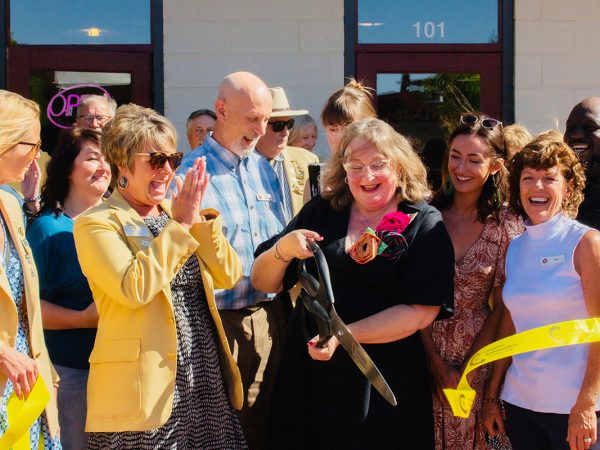 Ribbon cutting at Serendipity Spa and Gallery