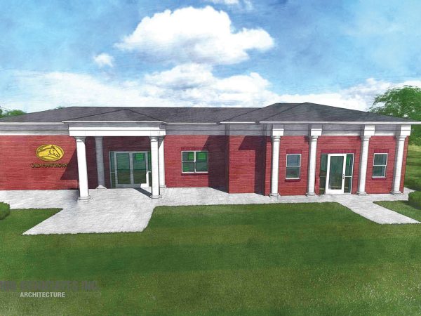The Stable at Old Hawthorne Rendering