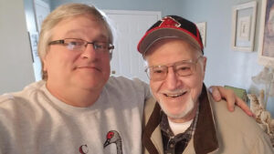 Editor Jodie Jackson Jr With His Dad