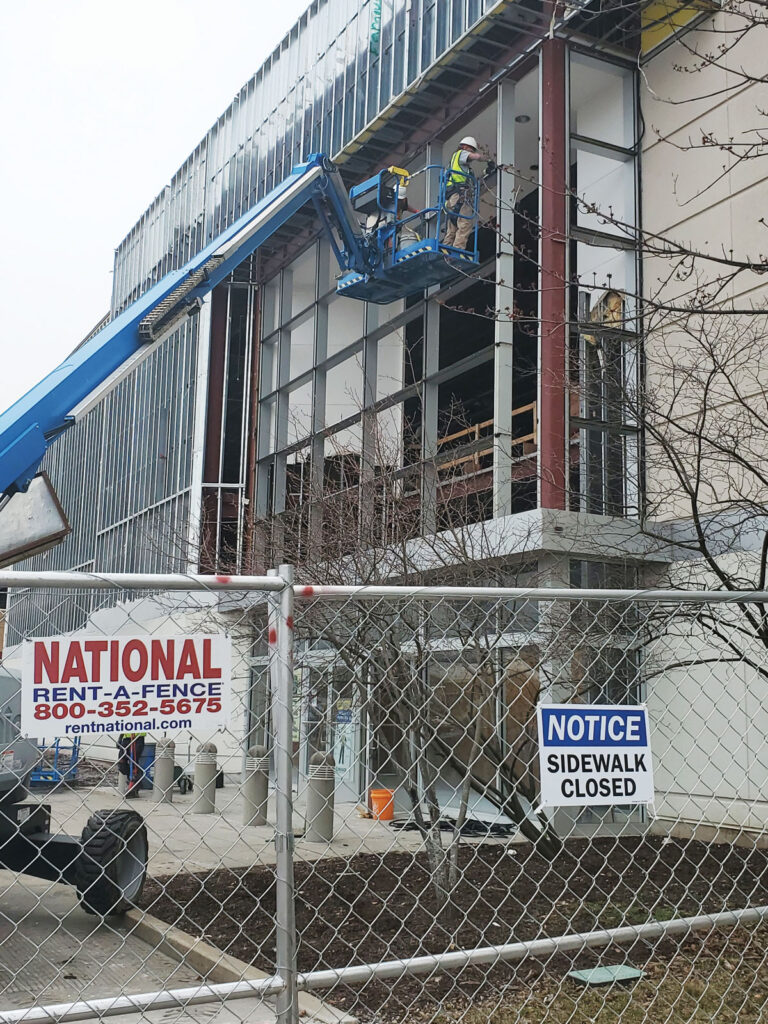 Exterior Building Work On New Trader Joes Location In Columbia Missouri
