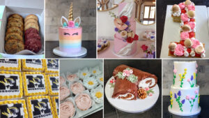 Featured Grid Of Baked Goods From Sugar Butter And Flour Bakery