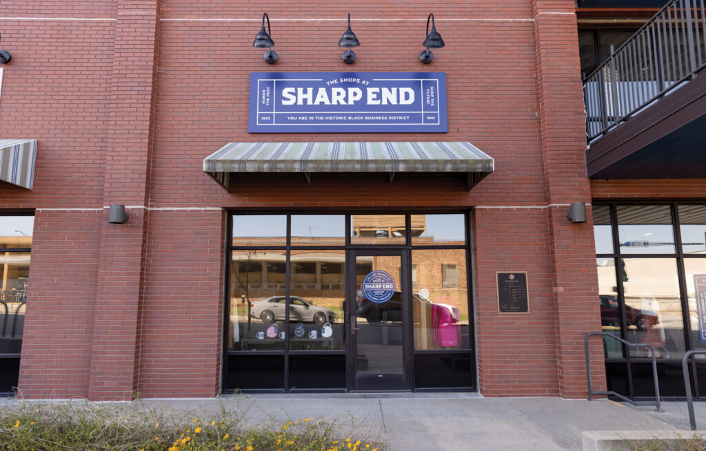 Shops At Sharp End Storefront Exterior