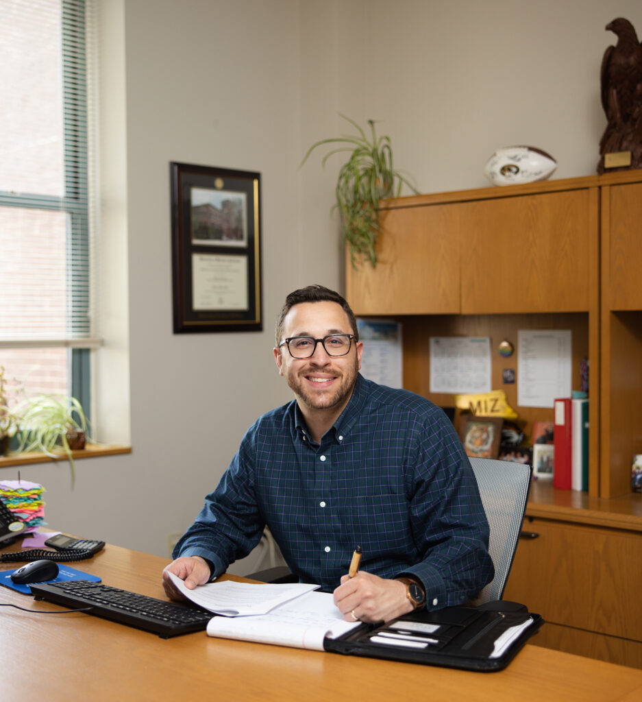 Bob Nolte Boone County Recorder Of Deeds At His Office Desk