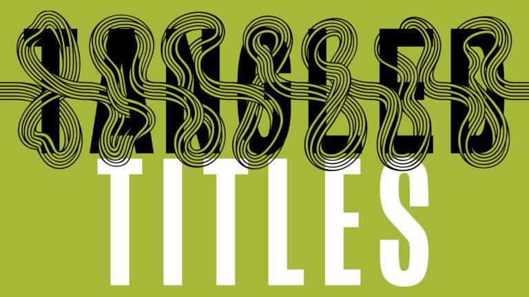 Featured Tangled Titles Type