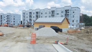 Springbrook apartments under construction