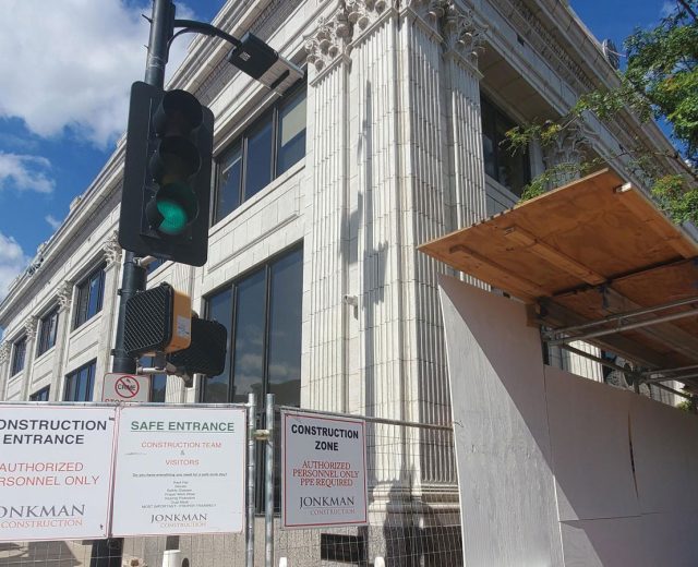 901 E Broadway In Preparation For Work On The Commerce Bank Building