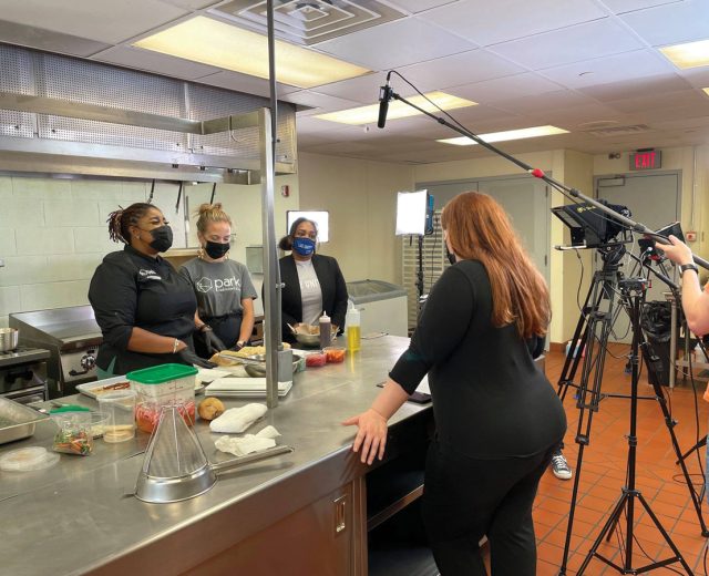 Commerical-kitchen-at-CoMo-Cooks-during-taping-session