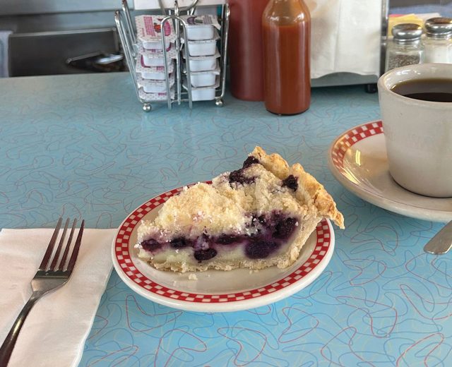 Broadway Diner Jasper Blueberry Pie