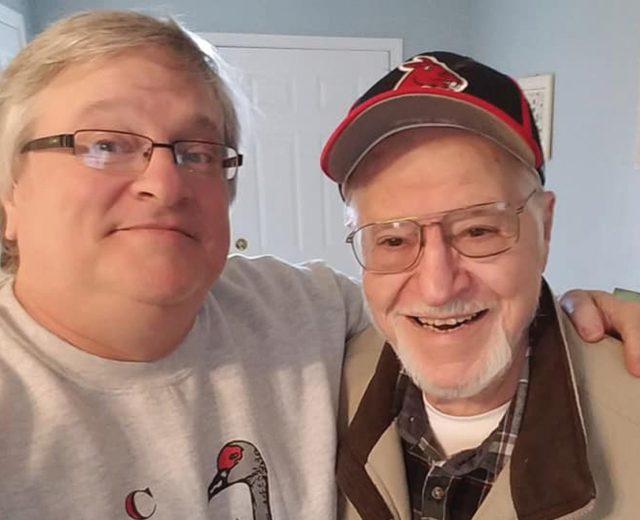 Editor Jodie Jackson Jr With His Dad