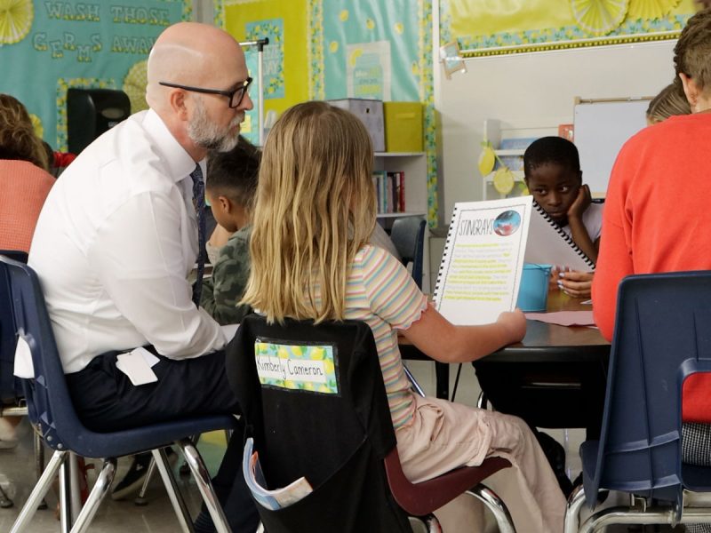 Featured Dr Jeff Klein Cps Superintendent Interacting With Students In A Classroom (1)