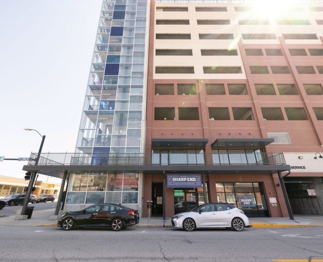 Parking Garage In Historic Sharp End Featuring Shops At Sharp End In Columbia Missouri