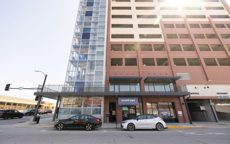 Parking Garage In Historic Sharp End Featuring Shops At Sharp End In Columbia Missouri